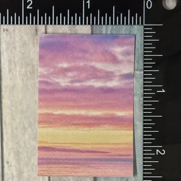 🌀10/$10🌀 Sky Landscape Sunrise Sunset Washi Sticker Decal - Picture 1 of 1
